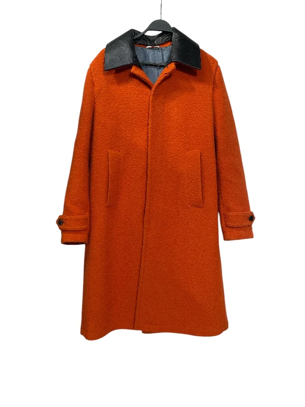 Women's faux fur coats in bright colors for a bold fashion statementVALENTINO/Jacket/30/Wool/ORN/WOOL PEACOAT
